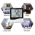 HTC-2 Indoor LCD Digital Temperature Humidity Meter Thermometer With Alarm Clock. 