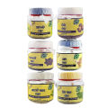 combo organic hair pack amloki-mathi-mahadi-ritha-shekakai-neem organic 6pcs-600gm.
