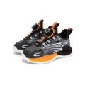 Boy's shoes 2023 Autumn New Children Running Sneaker Middle and Big Boys Rotating Button Basketball Shoes. 
