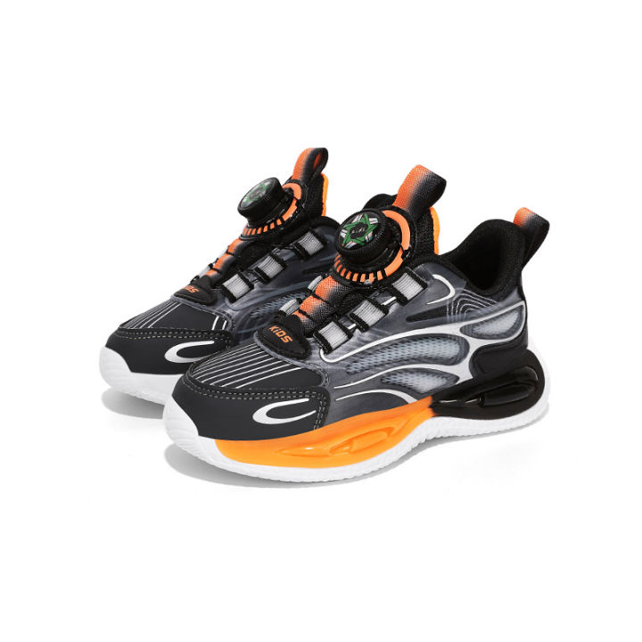 Boy's%20shoes%202023%20Autumn%20New%20Children%20Running%20Sneaker%20Middle%20and%20Big%20Boys%20Rotating%20Button%20Basketball%20Shoes%20-%20Image%207