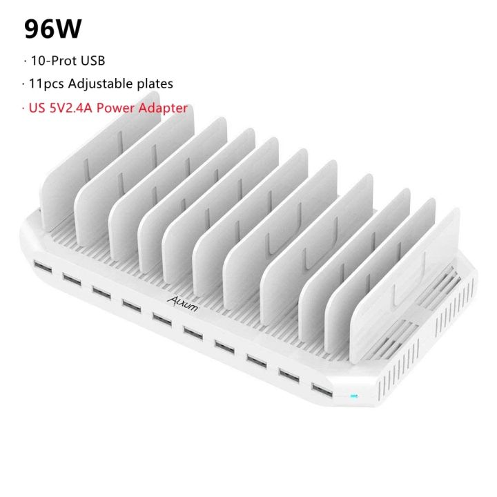 ALXUM%2010%20Ports%20USB%20Charging%20Station%2096W%20Quick%20Charger%20for%20iPhone%2013%2014%20Pro%20Max%20Xiaomi%20Redmi%20Note%2011%2012%20Huawei%20Samsung%20iPad%20Air%20-%20Image%207