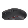 Wireless Mechanical Mouse 2.4G Rechargeable 3600DPI Ergonomic Gaming for Desktop Computer. 
