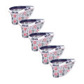 CMENIN Comfortable ORLVS (5 Pieces) Ice Silk Underwear Men Briefs U Convex Pouch Men Underpants Male Panties 5 Colors Mens OR6111.