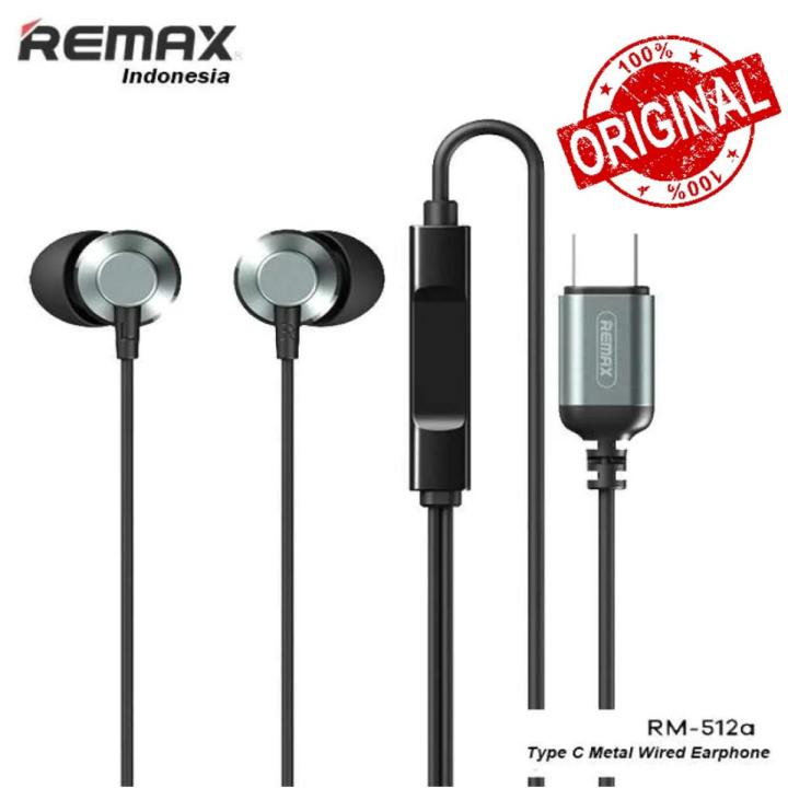 REMAX RM-512a Type-C Wired Earphone | Daraz.com.bd