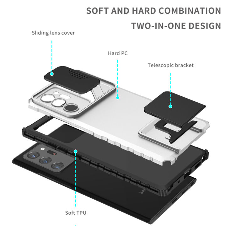 For%20Samsung%20Galaxy%20Note%2020%20Ultra%205G%20Phone%20Case%20Hard%20Sliding%20Lens%20Protect%20Kickstand%20Back%20Cover%20-%20Image%205