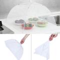 Nylon Food Covers Mesh Foldable Kitchen Anti Fly Mosquito Tent Dome Net Umbrella Picnic Protective Dish Cover Kitchen Supplies. 