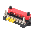 12V Ground/Power Distribution Terminal Block Battery Bus Bar Set.
