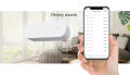 Zigbee Smart Vibration Sensor, Smart Detection Alarm, Home Security System, SmartLife, Control professional design. 