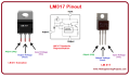 LM317 Adjustable Regulator IC [2PC]. 