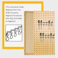Screwdriver Holder Pegboard Multi-Tool Holder Accessory Pegboard Accessories Multi-Ring Tool Holder for Pegboard. 