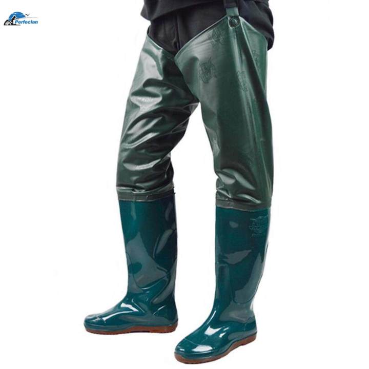 Nylon%20Fly%20Coarse%20Fishing%20Hip%20Waders%20With%20Boots%20Wading%20Sock%20Boots%20Stocking%2037%20-%20Image%208