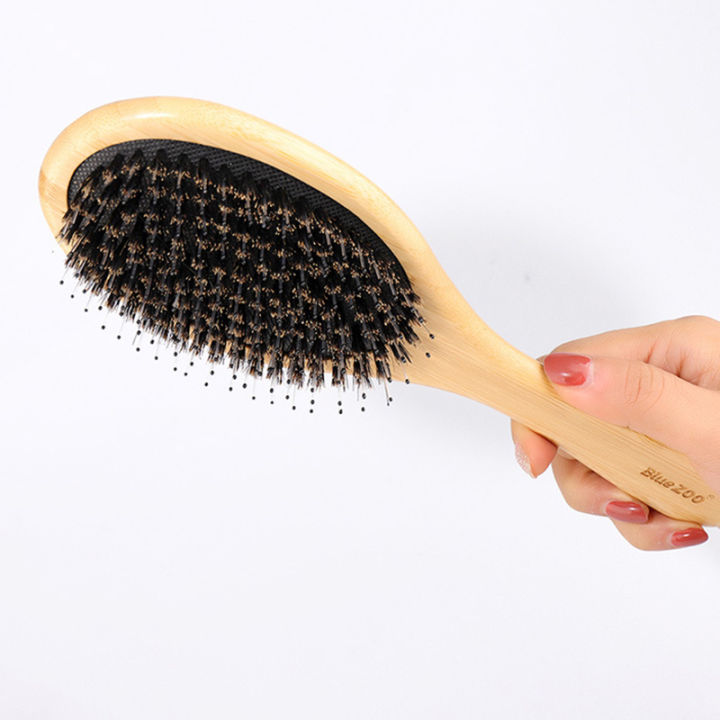 1Pcs%20Hair%20Brush%20Natural%20Bamboo%20Handle%20Boar%20Bristles%20Anti-static%20Hair%20Scalp%20Paddle%20Hairbrush%20Gasbag%20Massage%20Comb%20Hair%20Care%20Jessica%20-%20Image%203