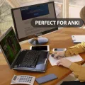 Mini Wireless Controller, Remote for Anki,Switch/OLED, Windows,MacOS and Android with Cable and Strap,Designed for Classic Games. 