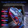 G5 Gaming Mouse Wired 6D Luminous Speed DPI Adjustable Mechanical Computer Mouse For Gamer (Sound Click). 