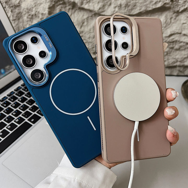 HODON%20Silicone%20Magnetic%20Lens%20Holder%20Case%20for%20Samsung%20Galaxy%20S25%20Ultra%20S24%20Ultra%20Cases%20for%20Magsafe%20Charging%20Soft%20Back%20Phone%20Cover%20-%20Image%207