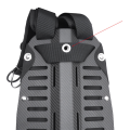 LKPCIGCXM 2pcs 3.5M Scuba Diving Backplate Webbing Scuba Diving Wing BCD Belt Harness Grommet Backmount Accessories. 