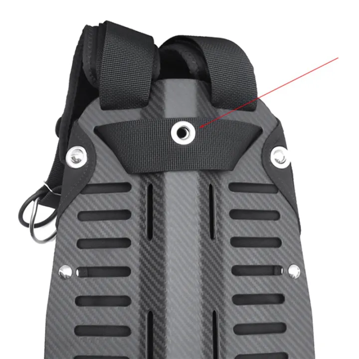 LKPCIGCXM%202pcs%203.5M%20Scuba%20Diving%20Backplate%20Webbing%20Scuba%20Diving%20Wing%20BCD%20Belt%20Harness%20Grommet%20Backmount%20Accessories%20-%20Image%202
