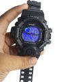 Waterproof Premium Sports Watch For Boys and Men-black. 