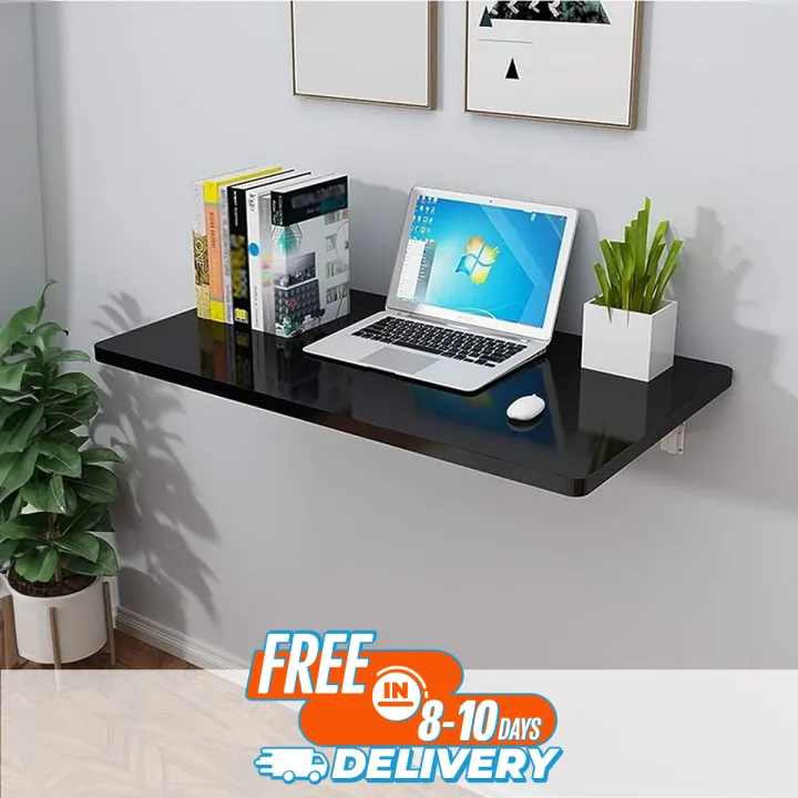 table Floating computer table Reading table Height 1.5 Inch Width 30 ...