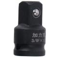 industry Black breaker bar ratchet adapter Chrome Molybdenum Steel 3/8 to 1/2 Impact Socket Adapter Set Air Tool Socket DIY Handmade.