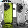Back Cover Huawei Pura 70 Ultra P70 case Hard Shockproof Armor Transparent Honeycomb Case For Huawei Pura 70 Pro+ Phone cases. 