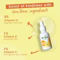 Simple Serum With 10% Vitamin C+E+F 30ml | For Youthful Glowing Skin & Instant Visible Results | For All Skin Types. 