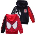 Boys Clothes Cartoon Spiderman Toddler Boy Jacket Hoodie Boys Fall Clothes Sweater Coat for Kids Casual Hooded Sweatshirt. 