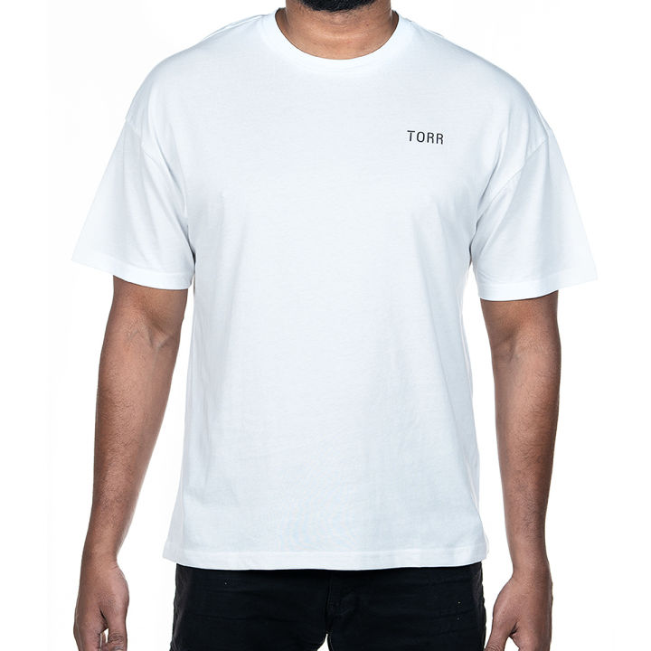 Drop Soulder T-shirt White