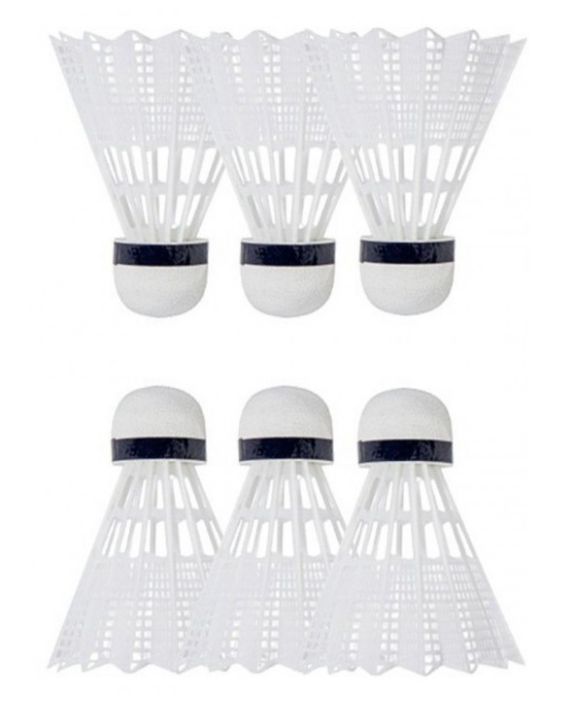 Badminton%20Shuttlecock%20POWER%20Mavis%20333%20-%206%20Pcs%20%20White%20-%20Image%202