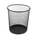 1pc Iron Mesh Trash Can Waste Paper Mesh Basket Recycling Garbage Bin Office Metal Waste Basket Iron Wire Rubbish Container. 