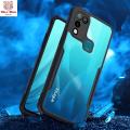 Infinix Hot 10 Play / hot 11 ply Premium Quality Casing Edge Reinforced Shockproof Cushion Back Clear Hybrid Transparent Hard Cover Phone Case. 