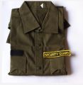 Security Gurd shirt- Guard Uniform - Security Guard dress Men with Security Epulete & Bach.
