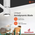 Orient Aeroslim BLDC Motor 48" Smart Inverter Ceiling Fan with IOT, Remote & Under Light (Marble White). 