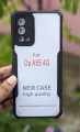 For Oppo A55 4G Shockproof Transparent Pc Tpu Bumper Military Grade Rugged Case. 