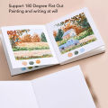 Sketch Drawing Pad Watercolor Book 15x15cm Size Compact Design 30 Sheets 300G for Painting Designing. 