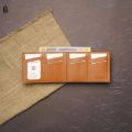 Urbaland Pure Leather Byron Hybrid Card Wallet Black for men.