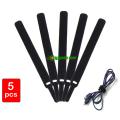 5 pcs x Back to Back Velcro Straps Hook and Loop Velcro Cable Organizer Tie Wire Holder. 