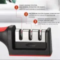 New Kitchen Kinfe Sharpner 3-Segment Knife Sharpener Household Multi-Functional Hand-Held Knife Sharpner.