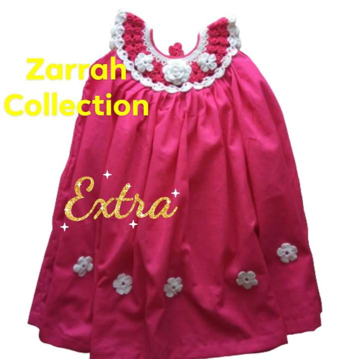 crochet%20baby%20dress%20and%20women%20crochet%20dress%20,%20cotton%20-%20Image%203