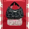 New cute Sanrio Melody Girl Underarm Bag Handbag Girl Shoulder Bag Niche Cartoon Tote Bag.