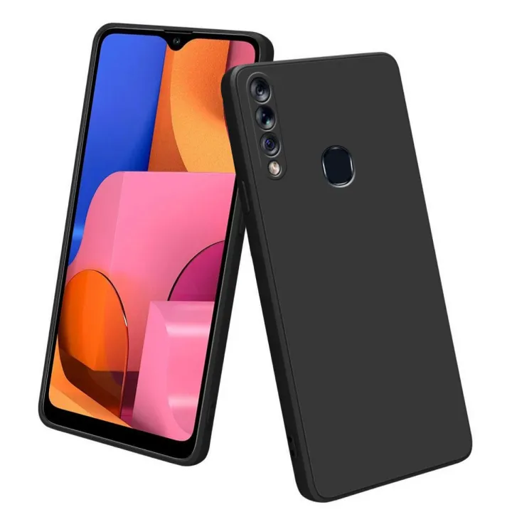 Samsung Galaxy A20s Back Cover Soft Silicone Shockproof Slim Back case Cover