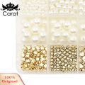 Loose Beads Eco-friendly Fade-resistant Round Imitation Pearl Neckle Beads Set. 