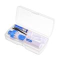 New Cimiva Ear Wax Removal Kit Ear Cleaner Automatic Electric Vacuum Earwax Remover-white+blue.