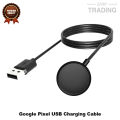 Google Pixel Magnetic Charging Cable High Quality USB Charger Cable USB Charging Cable Dock Bracelet Charger for Google Pixel Smart Watch. 