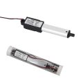Micro-Linear Actuator, 2 Inch Stroke, 90N/20.3Lb, Speed 9.5mm/S Electric Waterproof Actuator Motor Linear Actuator 12V. 