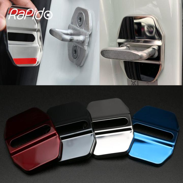 Car Styling Door Lock Buckle Stickers Cover for Mercedes Benz AMG W212 W213 W211 W210 W202 W203 W204 W205 W206 W207