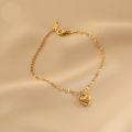 Heart Shaped Pendants Bracelet For Women.