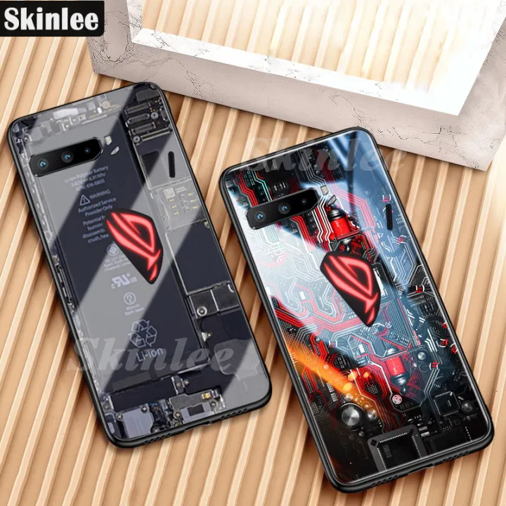 For%20Asus%20Rog%203%205G%20Back%20Cover%20Version%20Theme%20Case%20Tempered%20Glass%20Protection%20shockproof%20Cover%20for%20Asus%20Rog3%205G%20case%20Transparent%20Circuit%20Board%20Design%20Full%20Coverage%20Phone%20cases%20-%20Image%202