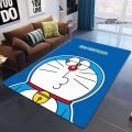 Doraemon Cartoon printed carpet Anime carpet bedroom decoration Yoga mat outdoor rug area rug Non -slip carpet birthday gift.