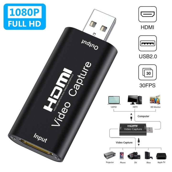 Video Capture Card 1080P 4K Hdmi To Usb Usb Video Capture